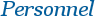 Personnel